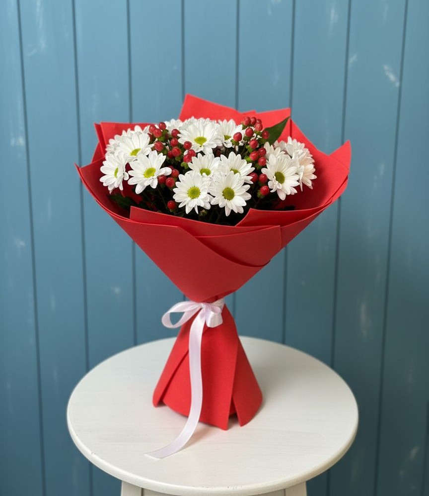 Букет цветов из: Хризантемы в Вяземском