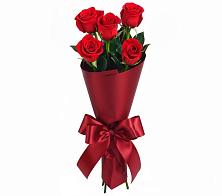Букет 5 Красных роз Эдлесс Лав в Вяземском