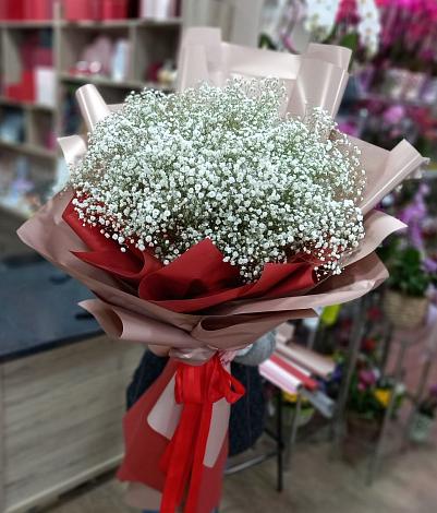 Букет цветов из: Гипсофила в Вяземском
