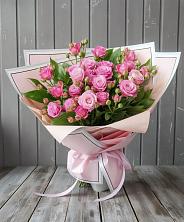 Букет Розовый кустик в Вяземском