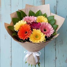 Букет цветов из:  Герберы #REPLACE_PRED# Вяземском