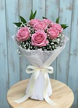 Букет цветов из:  Розы #REPLACE_PRED# Вяземском