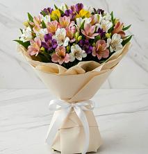 Букет цветов из:  Альстромерии в Вяземском