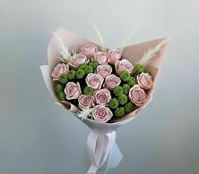 Букет цветов из:  Розы и Хризантемы в Вяземском