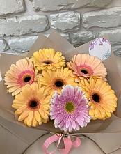 Букет цветов из:  Герберы #REPLACE_PRED# Вяземском